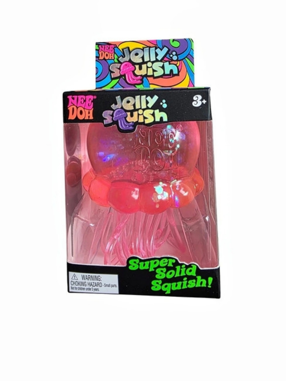 *AUTHENTIC* NeeDoh Jelly Squish Sea Serenity Jellyfish Pink Purple NWT
